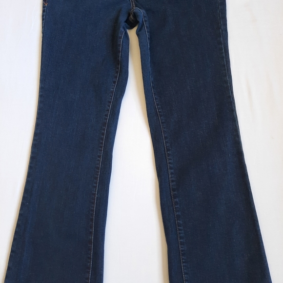 Lane Bryant Slim Boot Straight Fit Genius Fit Dark Wash Jeans 18 average - Picture 3 of 12